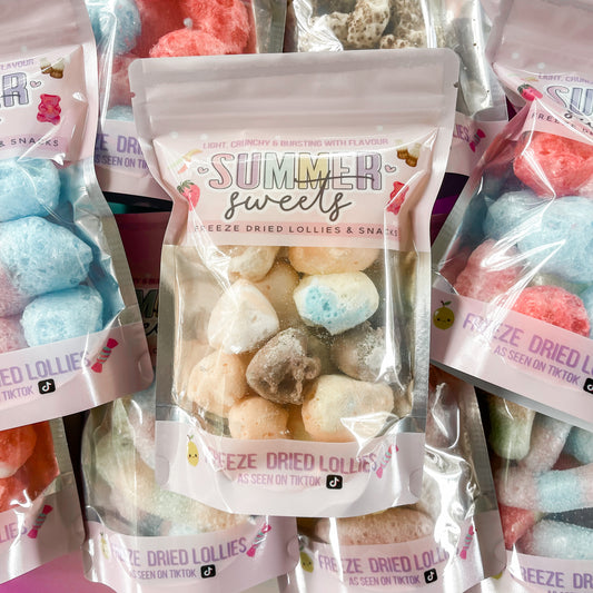 Freeze Dried Salt Water Taffy  - Assorted Flavours